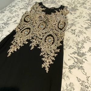 Never worn back midi dress